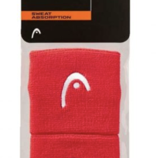 WRISTBANDS HEAD 2.5″ RED